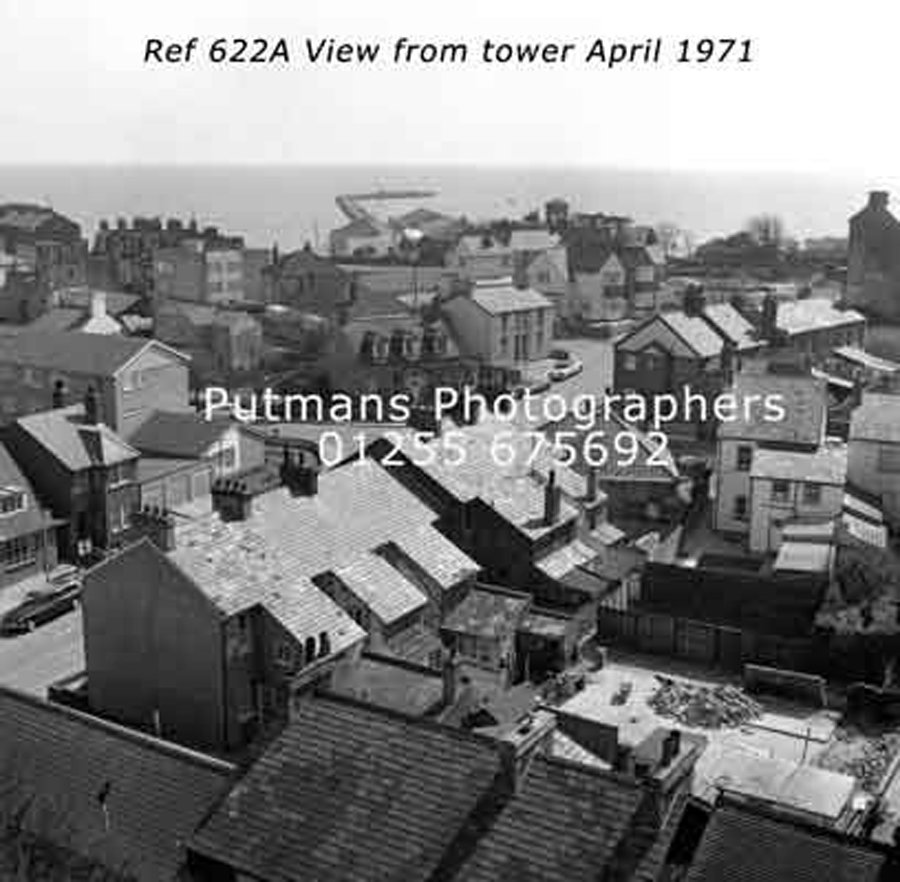 Ref 622A View from Church Tower April 1971
