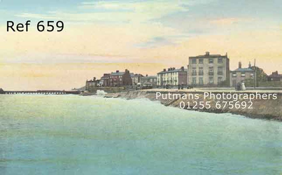 Ref 659 Marine Parade from Albion breakwater