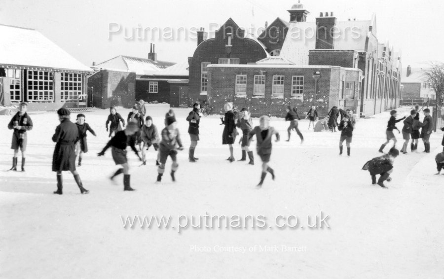 Ref S1 Snow in the playground