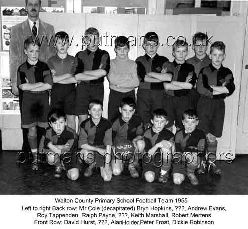 WCPS Football Team 1955