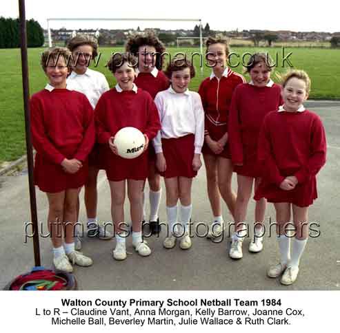 WCPS Netball Team 1984